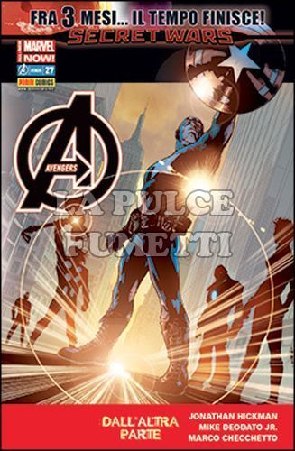 I VENDICATORI #    42 - AVENGERS 27 - FRA 3 MESI... IL TEMPO FINISCE! - SECRET WARS - ALL-NEW MARVEL NOW!